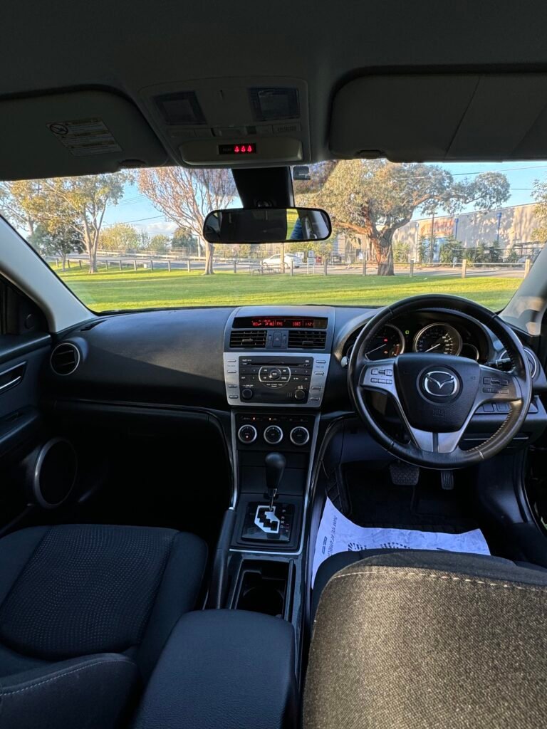 2009 Mazda 6 4-door Sedan Black